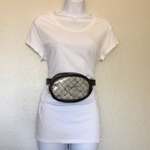 Steve Madden Clear Belt Fanny Pack
